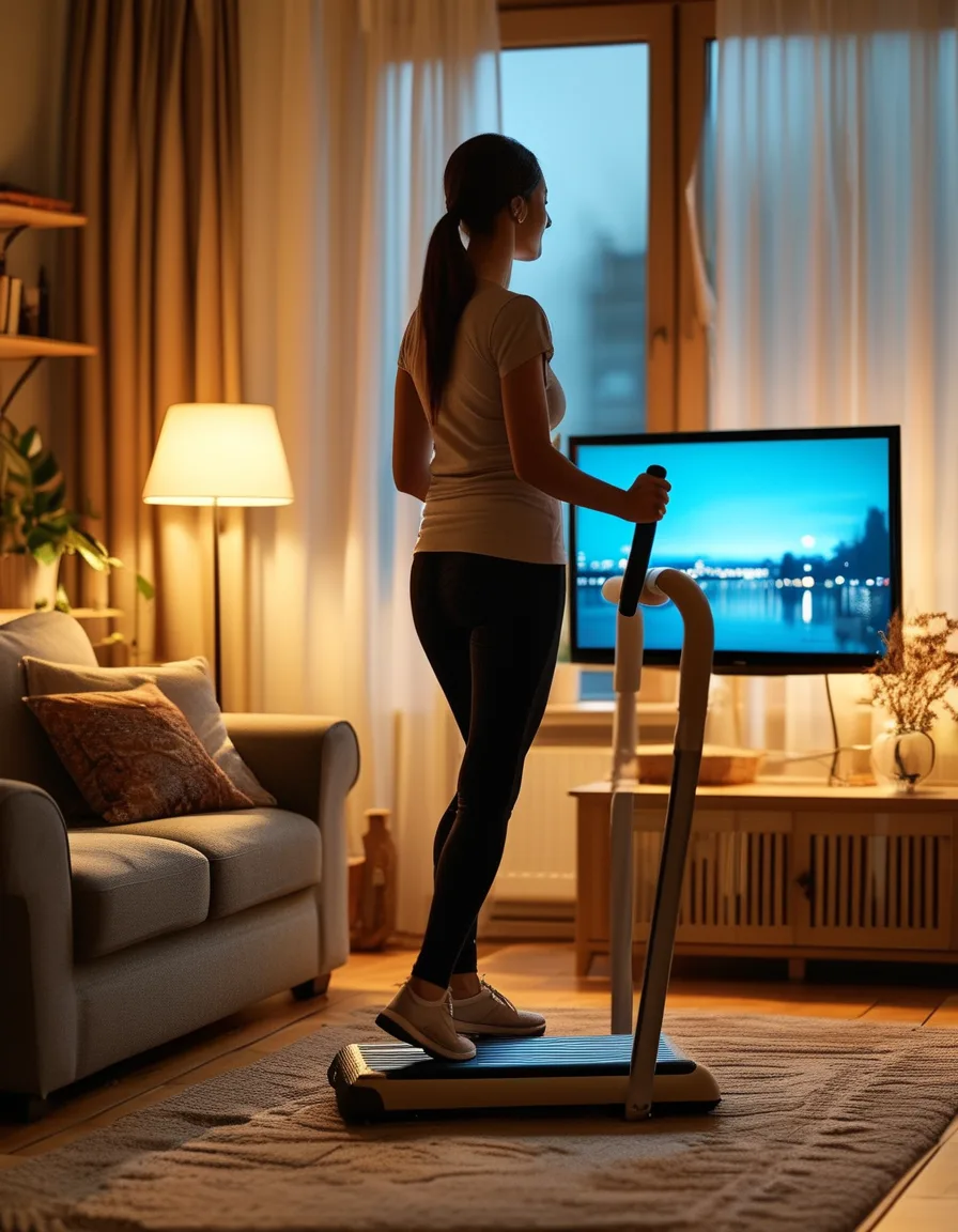 The Mini Stepper While You Watch: Turning Screen Time Into Step Time
